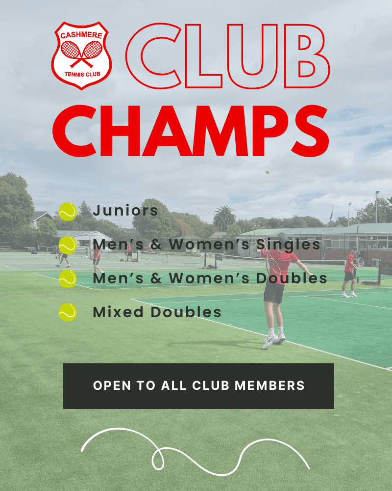Cashmere Tennis Club outdoor tennis courts in Christchurch, Canterbury - 12 courts, hard and hard