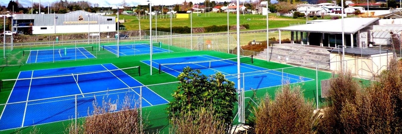Te Puke Tennis Club Playing Surface - Tennis Courts in Western BOP, New Zealand